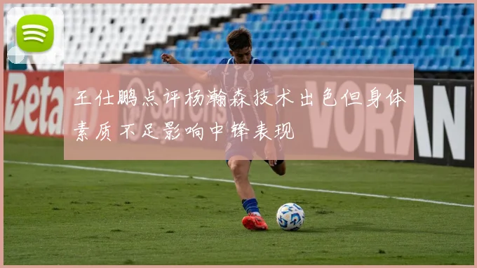 王仕鹏点评杨瀚森技术出色但身体素质不足影响中锋表现
