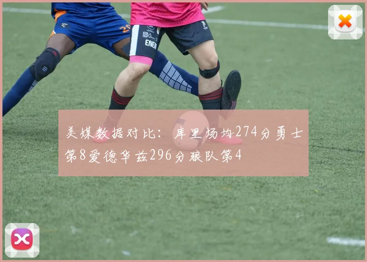 美媒数据对比：库里场均274分勇士第8爱德华兹296分狼队第4